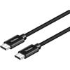 0.2m USB-C Cable - YENKEE - YCU C02 BK