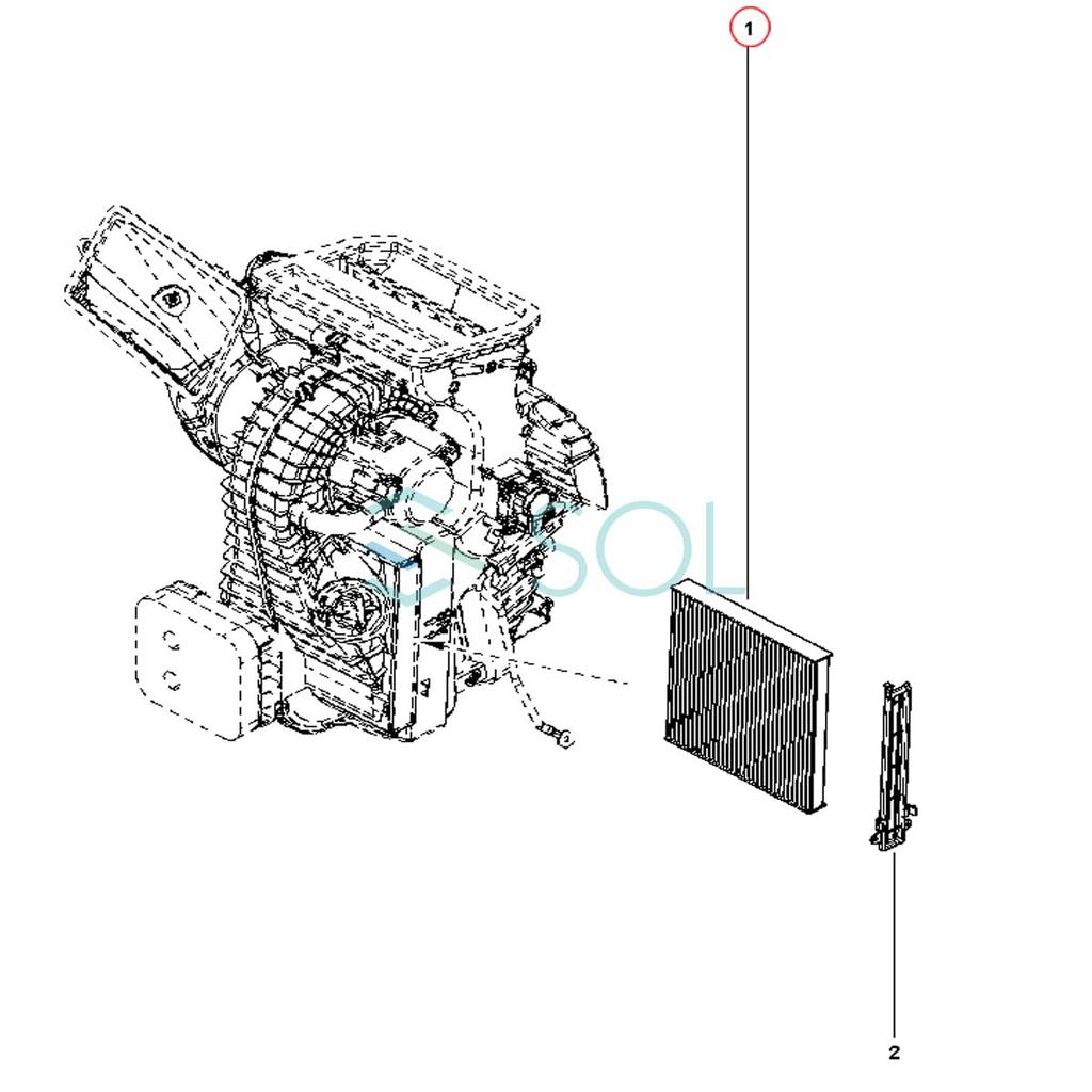 MAHLE Air Conditioner Filter, Anti-Bacterial, Antivirus, Smart, Four, Coupe Cabrio, BRABUS MAHLE C3006, Pollen