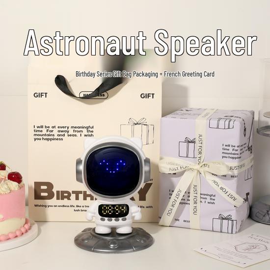 Bluetooth Astronaut Speaker - Kids' Birthday Gift for Boys Ages 5-10, Perfect for Middle Schoolers.