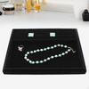 Jewelry Display Tray Necklace Bracelet Showcase Display,Elegant,Empty Plate Holder for