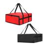 Reusable Food Develivey Bag Lightweight Fresh Keeping Pizza Carrier Bag Hot Cold Fully Insulated Food Storage Case