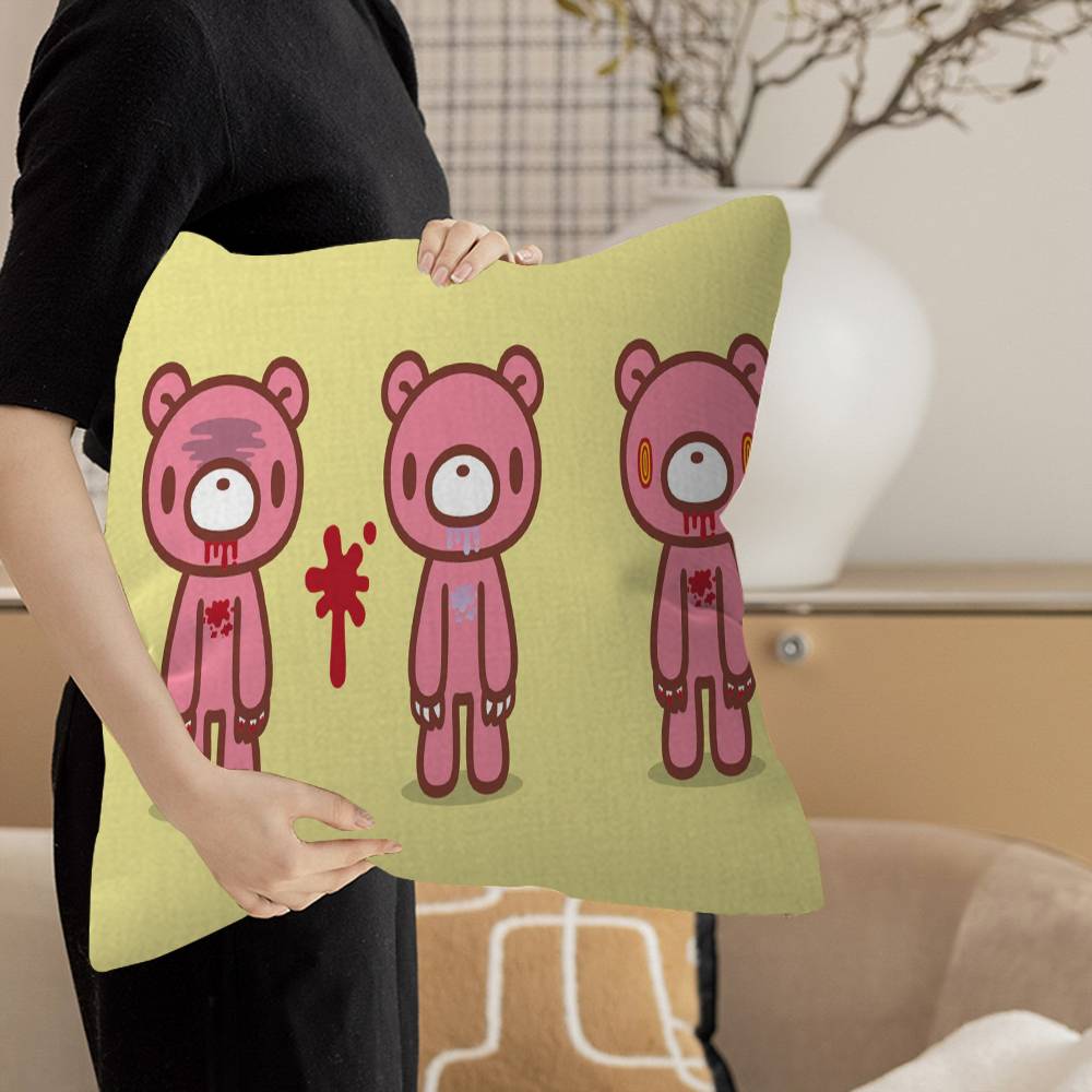 G-Gloomy B-Bear Pillow Gift Home Office Decoration Pillow Bedroom Sofa Car Cushion CoverPillow Case