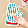Cartoon Kettle Design Hand Towel Fast Drying Soft Plush Fabric Super Absorbent Hanging Towel for Kitchen Bathroom Use