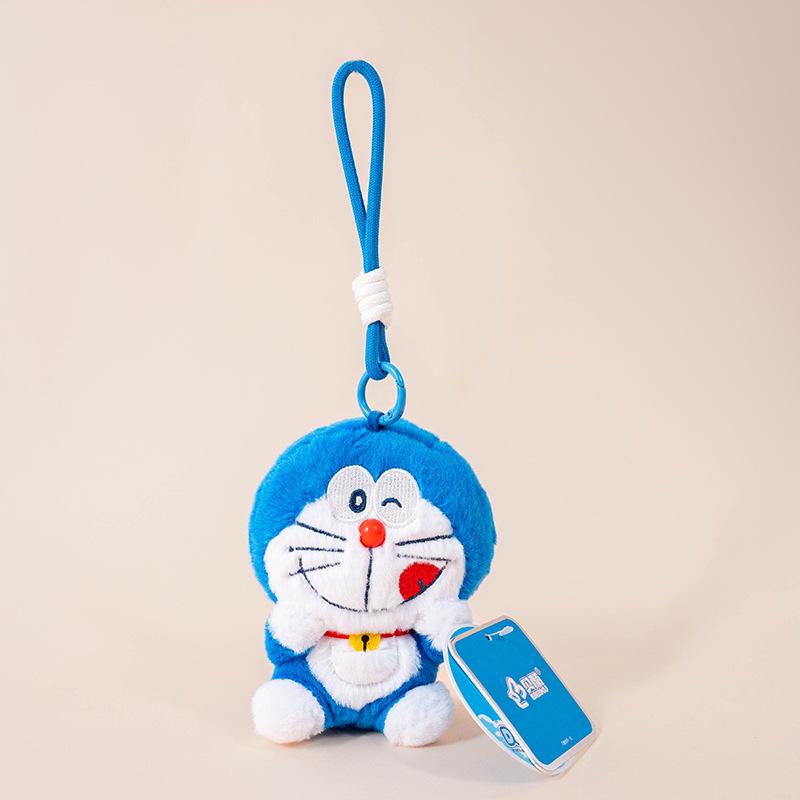 Authentic Doraemon Candy Series Toy Pendant Plush Keychain