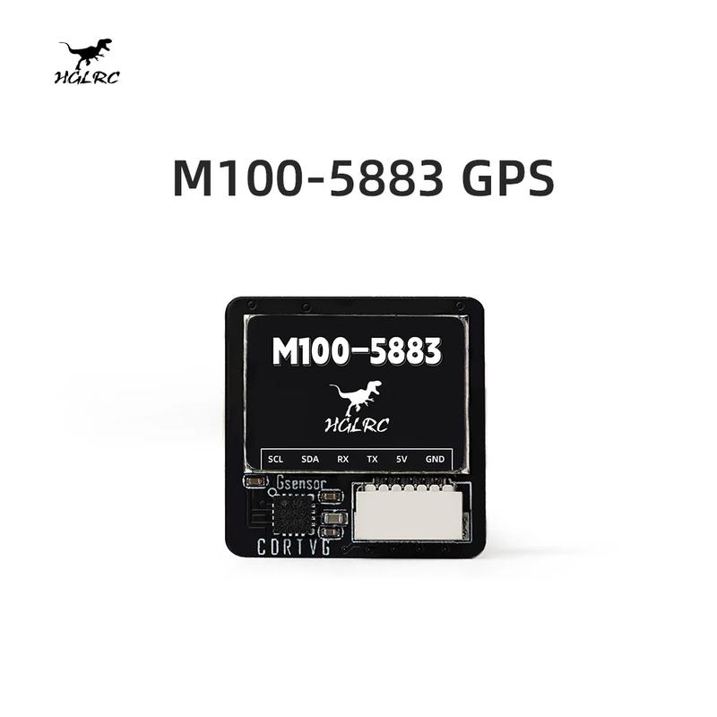 HGLRC M100-PRO GPS 10Hz QMC5883L compass 120 Receiving channel for FPV Racing Drone Quadcopter Freestyle RC Drone Parts