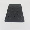 Universal Car Floor Mat Aluminum Foot Heel Carpet Pedal Scuff Plate Nonslip 2mm