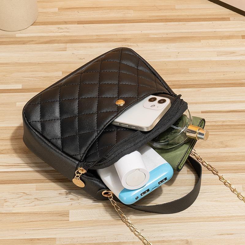 Embroidered messenger bag fashion daily versatile shoulder bag shell bag