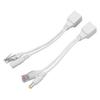12V POE Splitter Adapter Stable Easy To Install Plug and Play Waterproof POE Splitter Adapter Male Female for IP Camera