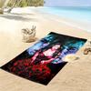 Mondlicht-Geheimnis: Vampire Tales Strandtuch Strandtuch für Urlaubsfotos Outdoor Camping Schwimmen Saugfähiges Badetuch Outdoor Pooltuch