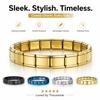 Customizable Italian Bracelet: Modular Design for Bracelets, Necklaces, Anklets, and Rings In Men's Accessories