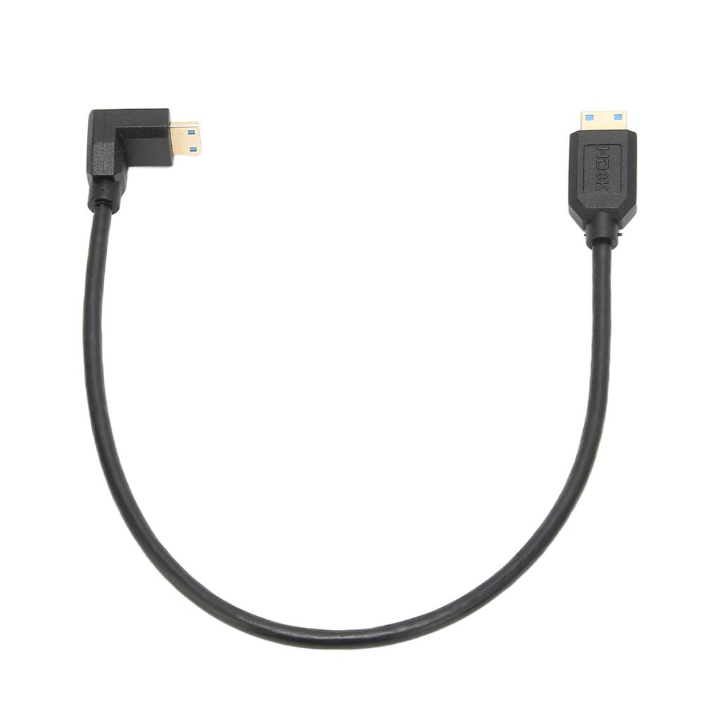 Mini HD Multimedia Interface Extension Cable 8K 60Hz OD4.0mm Gold Plated HD Multimedia Interface Cord