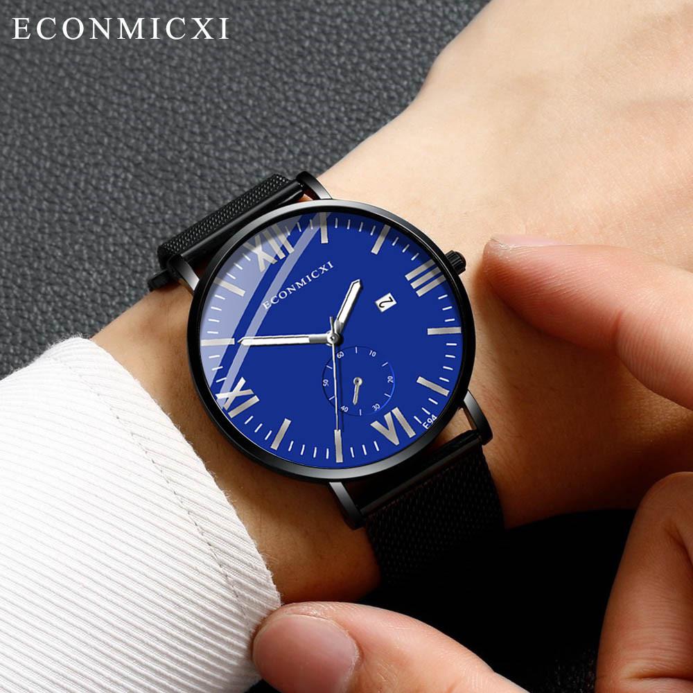 

Мода Мужская сплав Band Аналоговый кварц Круглый Wrist Смотреть Мужская Деловая Часы