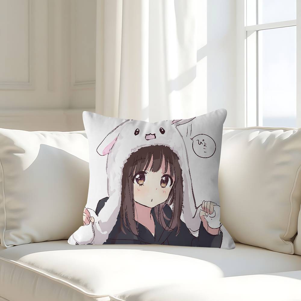 M-Menhera-chan Personalized Pillow Dust Cover Bedroom Kids Party Decoration Pillowcase Birthday Children Gift