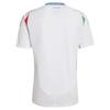 Adidas Italy 24 Away Soccer Training Jersey 100% recycled polyester White