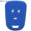 Jingyuqin 3 Buttons Remote Key Cover for Chevrolet Camaro Sonic Cruze Malibu Volt Spark Equinox Key Fob Case Car Accessories