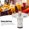 1.5in Tri Clamp Adapter 1/2 NPT Female Ball Connector Professional Sanitary Fitting  Home Brew