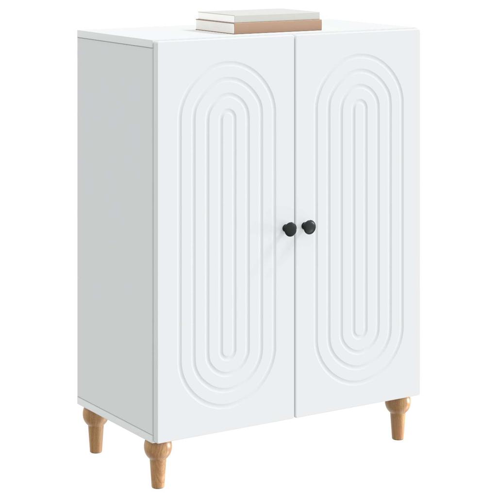 Sideboard White 66 x 34.5 x 90 cm Particleboard