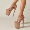 New Sexy Runway Extreme High Heels Pole Dance Shoes Female Thick Bottom Open Toe Platform Sandals For Women Pump