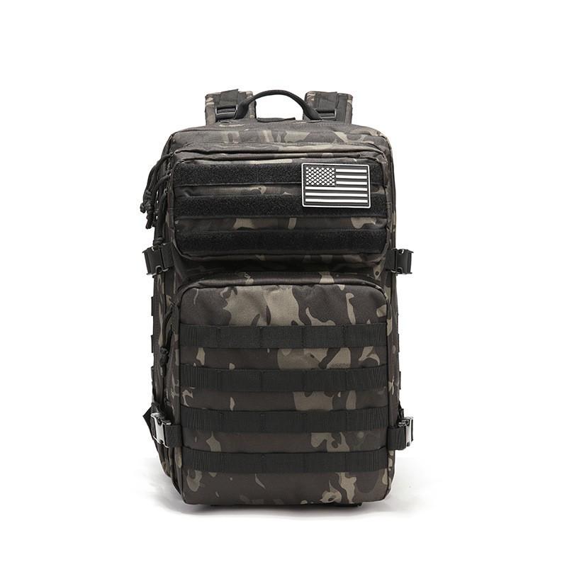 45L Multifunctional Outdoor Tactical Backpack for Cycling and Mountaineering