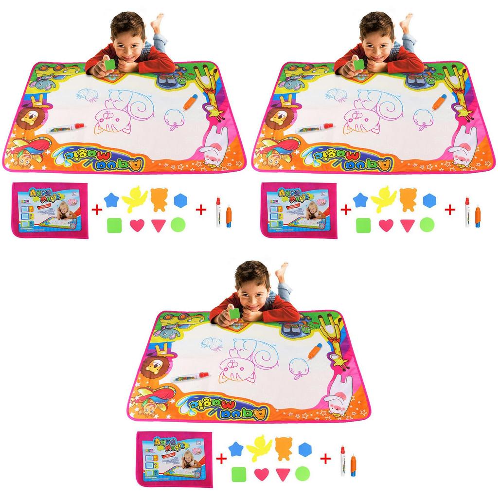 Kinder Aqua Doodle Wassermal-Zeichenmatte mit großem bunten Schreibbrett