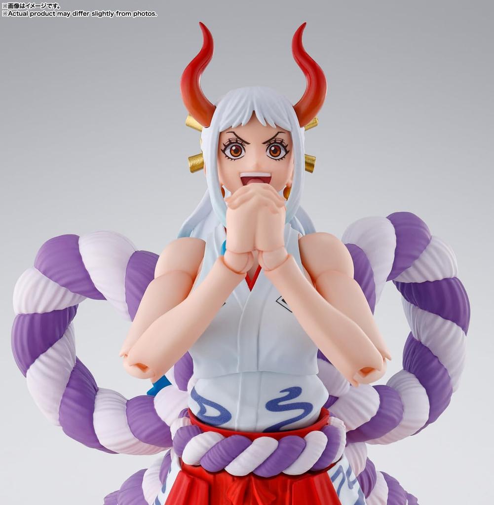 TAMASHII NATIONS S.H.Figuarts ONE PIECE Yamato, přibližně 185 mm, PVC & ABS malovaná akční figurka