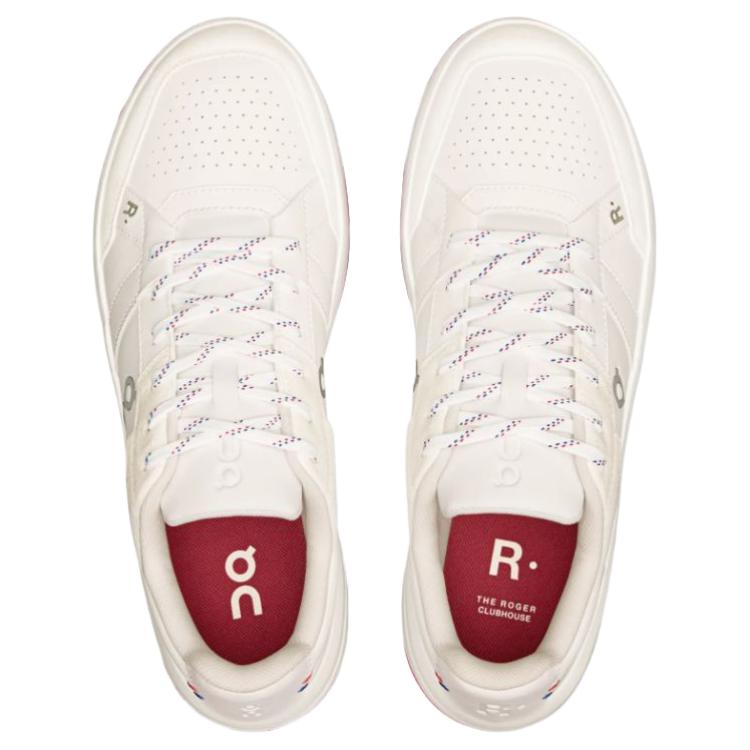 On The Roger Clubhouse Comfortable Soft Lifestyle Casual Shoes Men sneaker White 3MF10543589