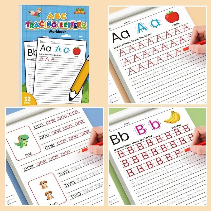 32 Pages ABC Tracing Letters Workbook for Kids | Preschool Learning Activities Handwriting Practice Book 1 Book