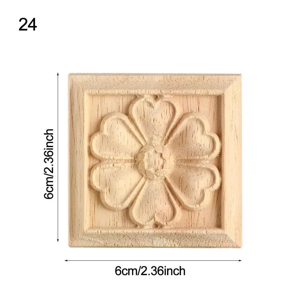 Solid Accessories European Style Vintage Wood Carved Home Decor Furniture Foot Legs Cabinet Seat Feets