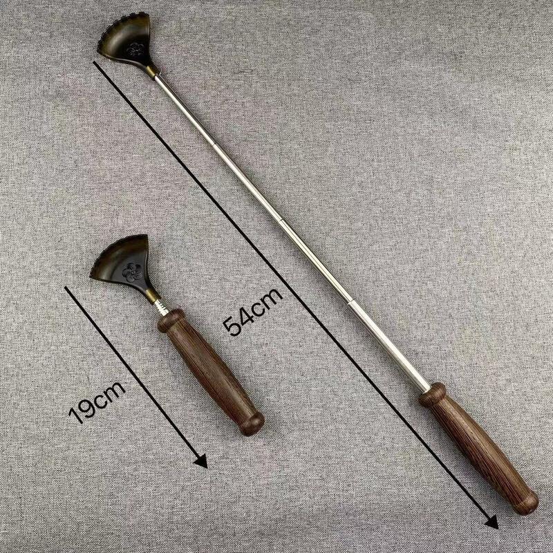 Telescopic Back Scratcher with Wenge Wood Handle, 2-Pack