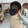Nurse Hotel Hair Clip Headwear Korean Bun Snood Hairgrips Cover Net Bow Spring Clip Ponytail Clip