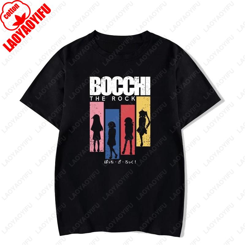 Classic Special Men Women TShirt Bocchi The Rock Gotou Hitori Japanese Manga Anime Cotton Tees Hip Hop Graphic Short Sleeve Gift