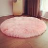 Artificial Sheepskin Rug Shaggy Fleece Fluffy Area Rug Washable Non Slip Mat for Kids Playroom Nursery Baby Crawling