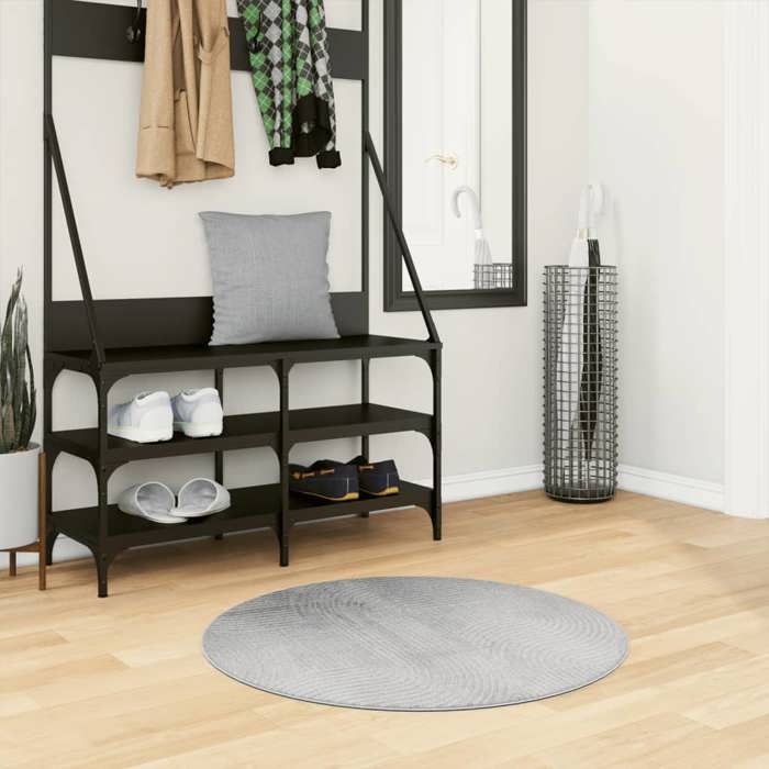 VidaXL Tapis Poils Courts, Moquette de Sol, Tapis de Zone, Carpette de Salon Chambre à Coucher Couloir, Style Scandinave 375457