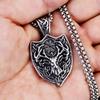 Necklace Vintage Elk Pendant for Men
