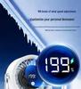 High-Speed Turbo Rechargeable Wall-Mounted/Desktop Fan for Kitchen & Outdoor Use
