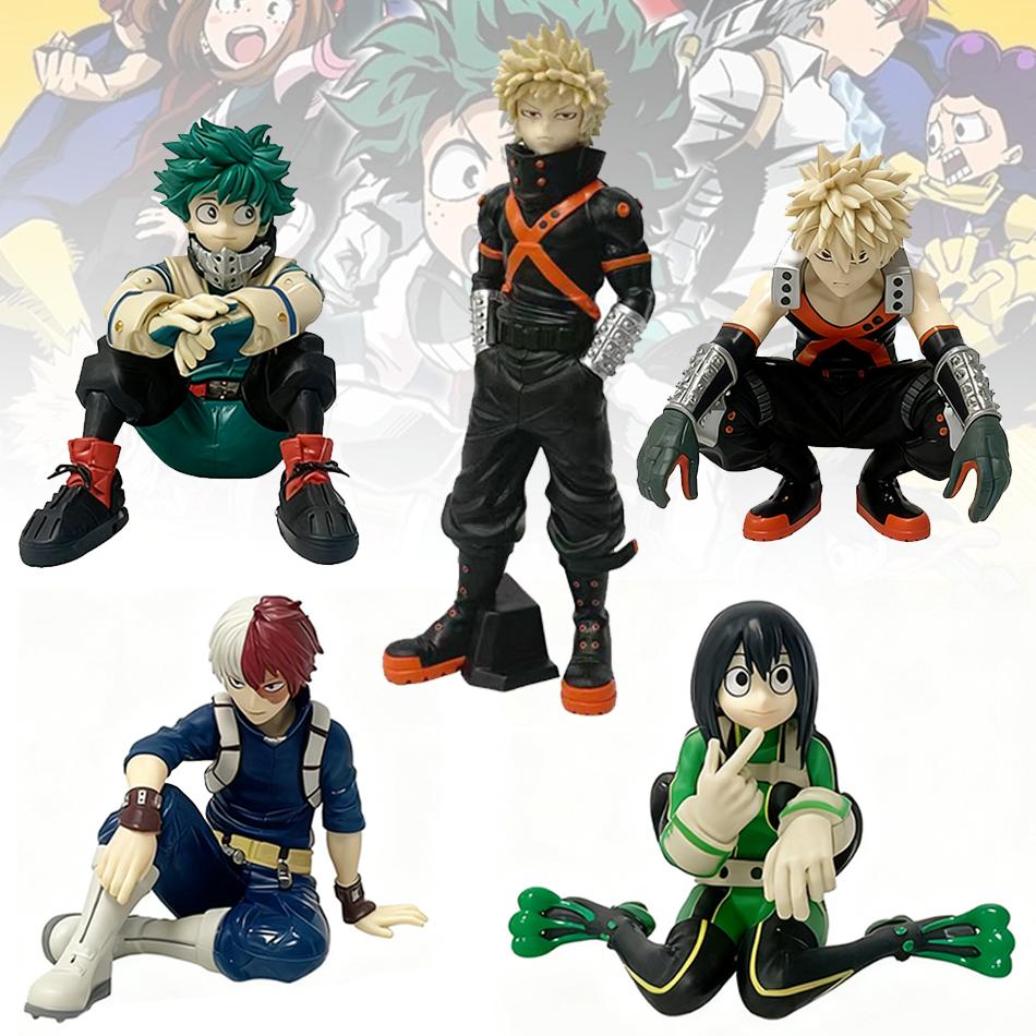 : My Hero Academia Action Figures Izuku Midoriya & Katsuki Bakugo Perfect Surprise Gift for Kids Collector's Edition