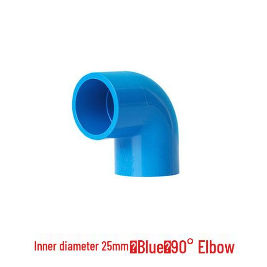 PVC 90-Degree Right Angle Elbow Water Pipe Fittings (20-75mm)
