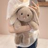 Accompany And Comfort Collection Fluffy Rabbit Plush Doll Cute Soft Rabbit Plush Rabbit Stuffed Doll Cute Gift For Kids  Girls