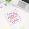 Design Featuring A Pink Room Decor, An Inspirational Gift for Women, Playful Aesthetic with Bow Dorm Decor, Female Office Decoration 