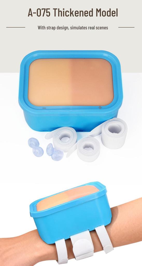 Beginner Acupuncture Student Practice Kit with Simulation Skin Model