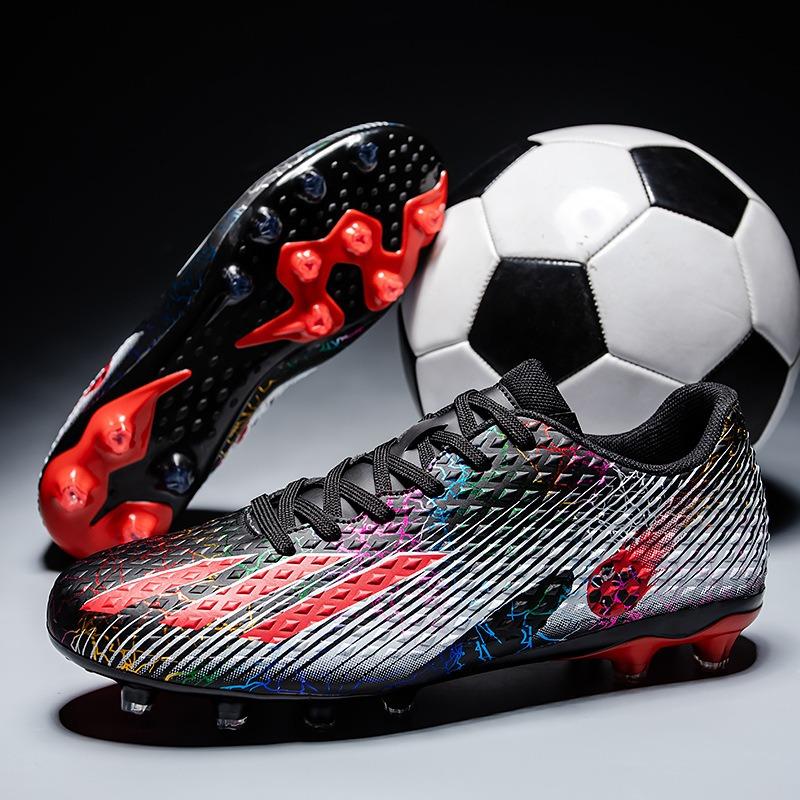 Large Size Low Top New Children's Football Shoes, Boys and Girls, Broken Nails and Long Nails Football Shoes