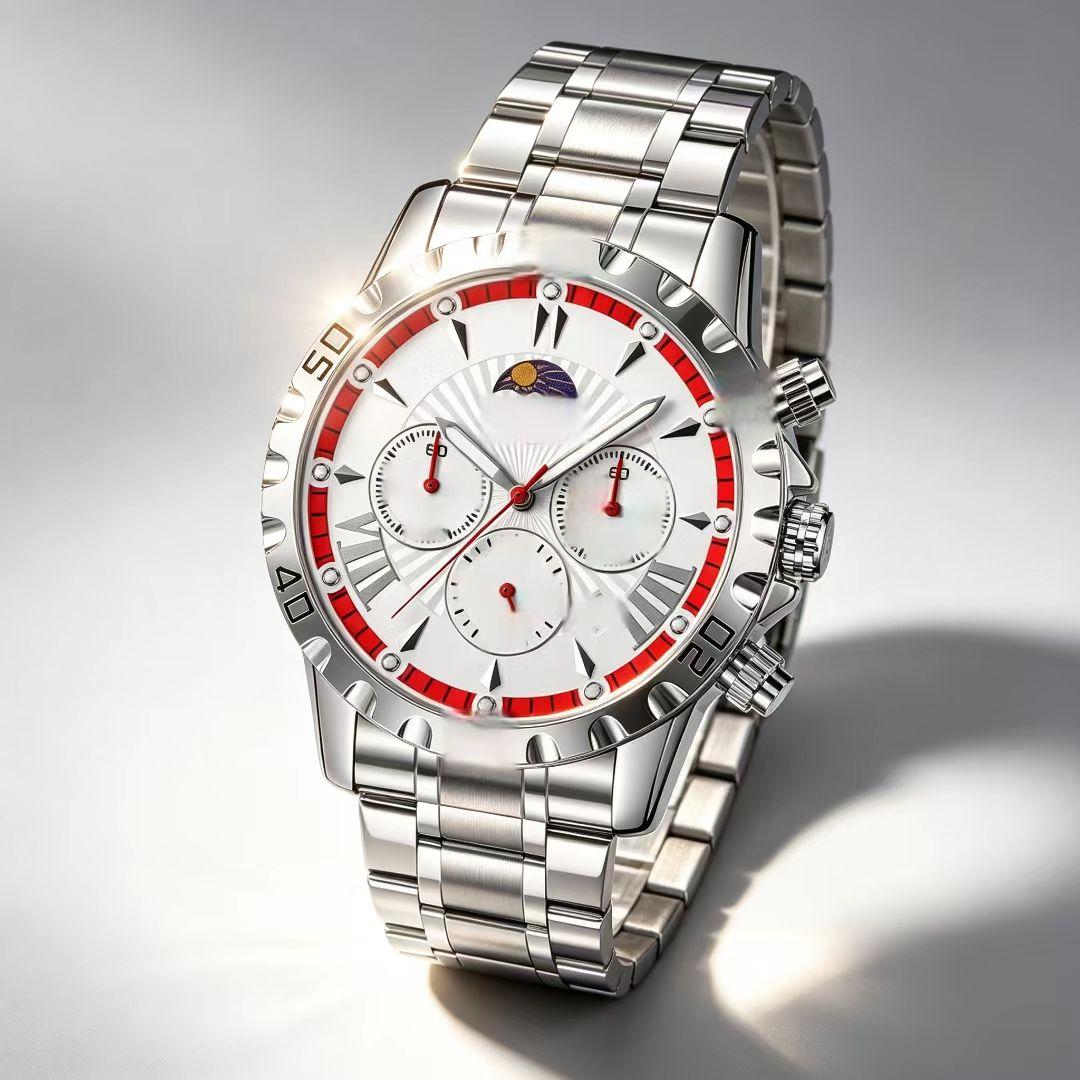 Men s Quartz Watch SKMEI Chronograph Stainless Steel 30M Waterproof 9352