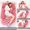 G Shape Design Pregnancy Pillow for Pregnant Lady Cotton Pillow Gift for Mother Baby Feeding for Mother Cushion