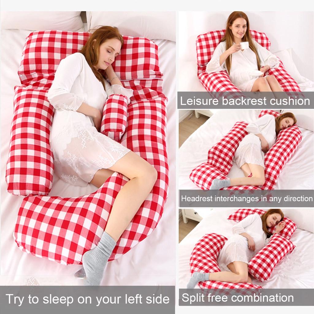 G Shape Design Pregnancy Pillow for Pregnant Lady Cotton Pillow Gift for Mother Baby Feeding for Mother Cushion