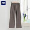 Xiaofu Mid-Aged Women's Winter Straight-Leg Casual Pants