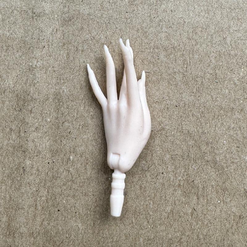 1pcs MENGF Body Replacement Hands With Long Nails Different Gestures Universal For 1/6 FR/IT Doll Super Model DIY Manicure