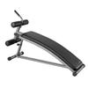 Sit Up Bench, Curved Decline Ab Bench with Reverse Crunch Handle, with 6 Adjustable Height Setting, Heavy Duty Steel, 272 Kg Capacity for Home Gym