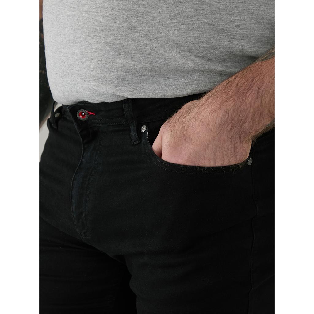Duke Mens D555 Claude Stretch Tapered Stretch Kingsize Jeans