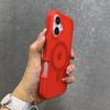For  Matte Armor Translucent Case for For Iphone 16 1 14 13 17 Pro Max 17 Air Plus 11 12 Double Color Magnetic Hard Cover
