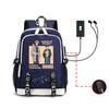 Popular Sunman, Sasaki And Miyano, Peripheral Printed Backpacks, Student Large-Capacity Schoolbags, Travel Bags
